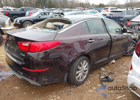 2015 Kia Optima Ex from USA, damaged, VIN 5XXGN4A76FG450651